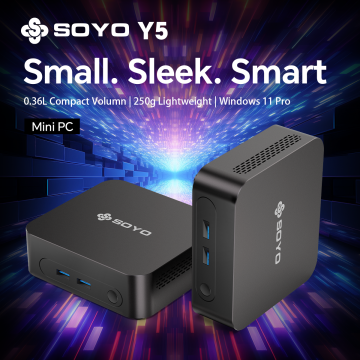 Office Nexus SOYO Y5 Mini PC Intel i3 4th Gen 8GB RAM 128GB ROM